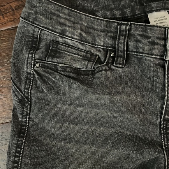 Cache Gray Jeans - Size 0 - Picture 3 of 9